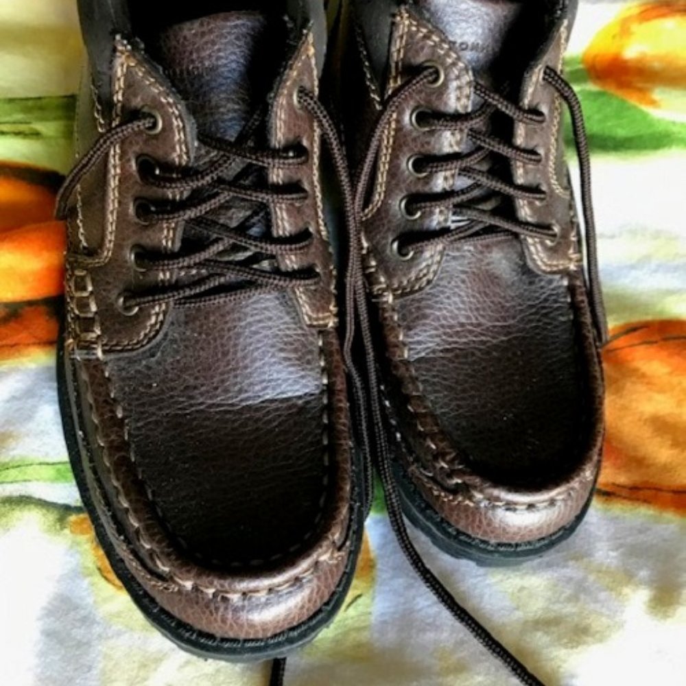 Tommy Hilfiger Mitch Boys Brown Midcut Shoes Size 3M